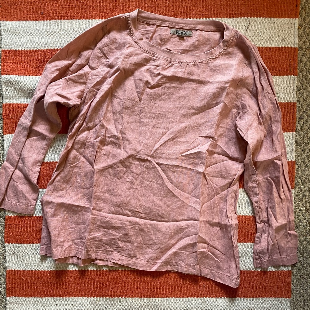Flax pink shirt